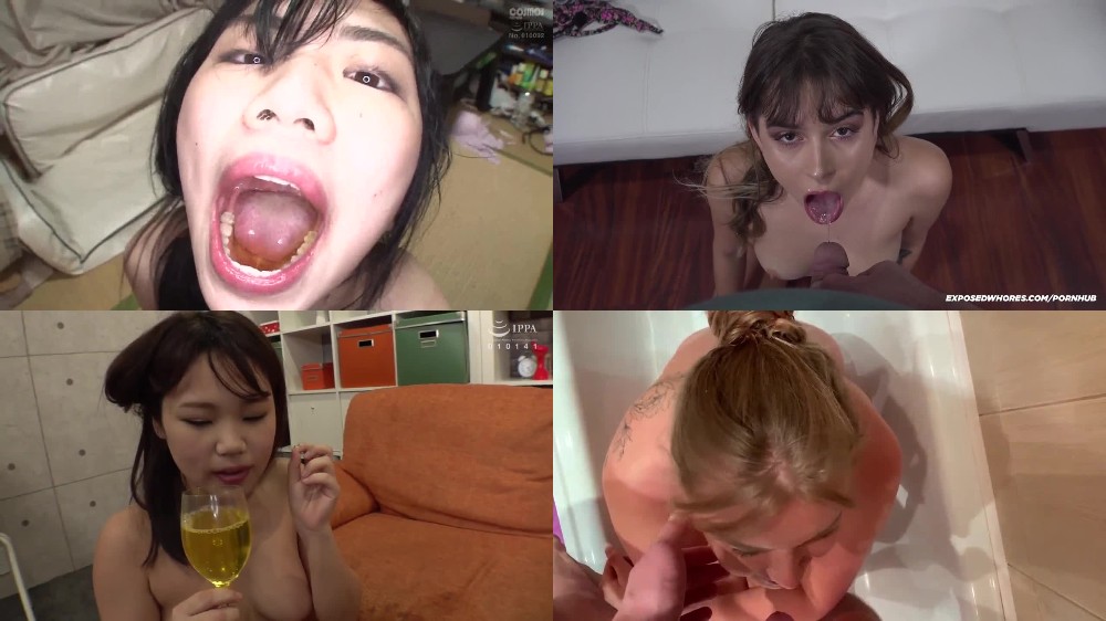 Piss drinking whores 15 – A compilation . 90 minutes of pure piss drinking