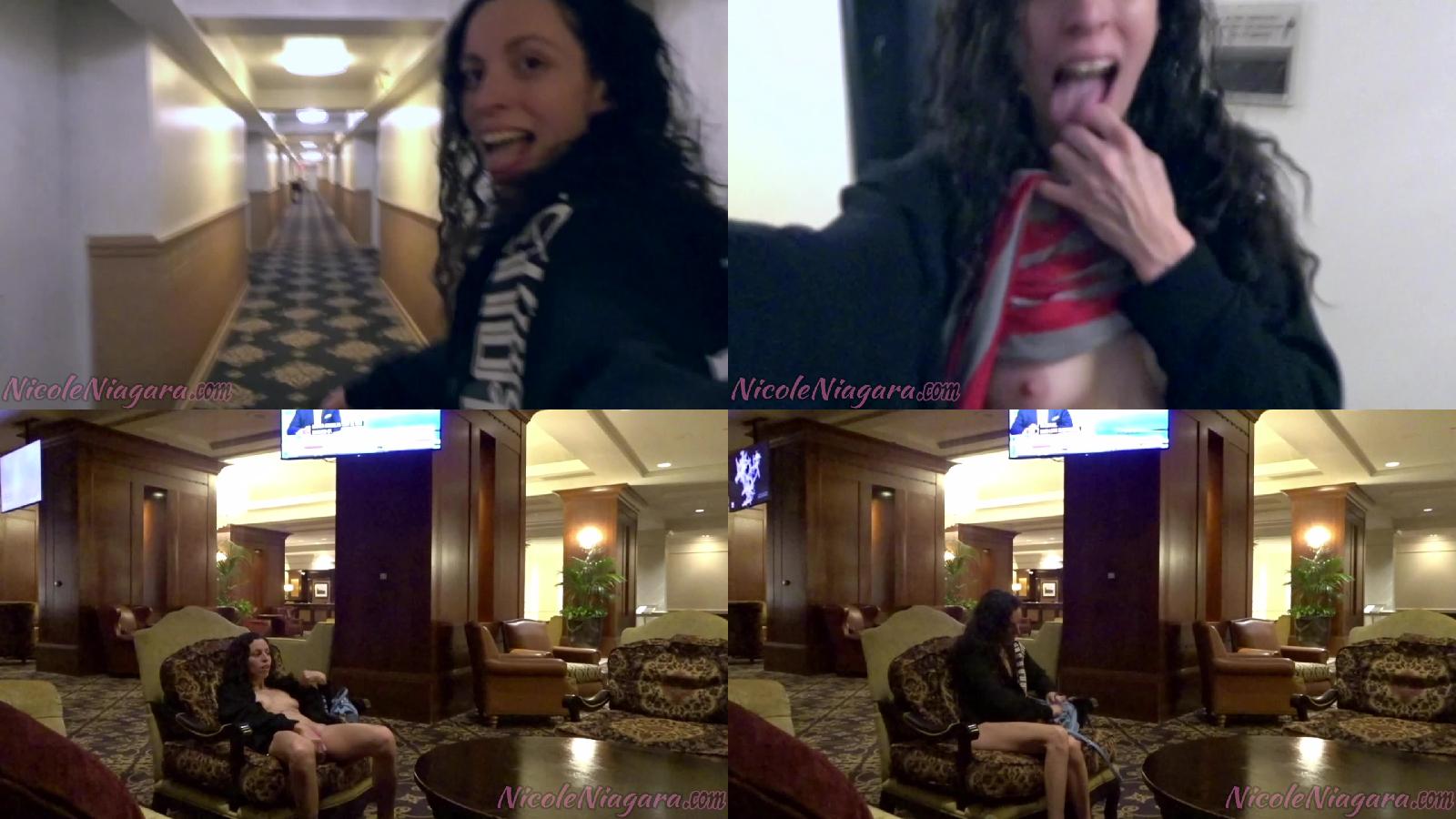 Nicole Niagara – Public Cum All Over The Hotel