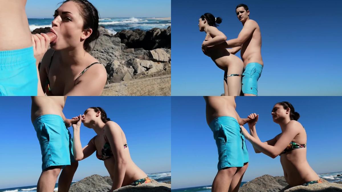 webcamsmiths – Doing it at the beach is the best