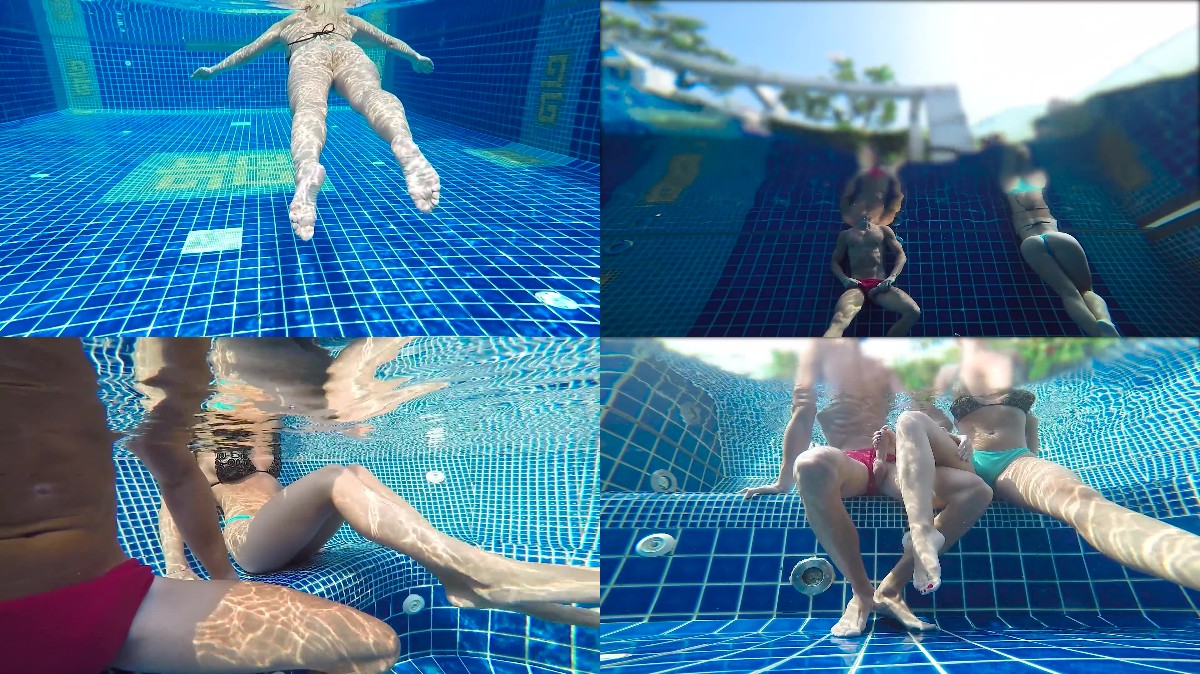 Chokobanana – This Blonde Made Me Cum in a Public Pool!