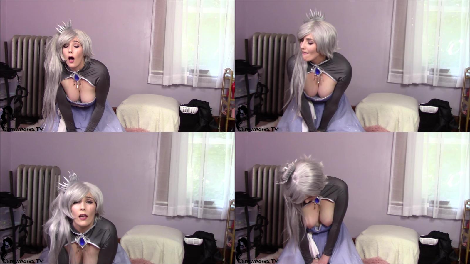 Microkitty – Weiss Rides a Sybian