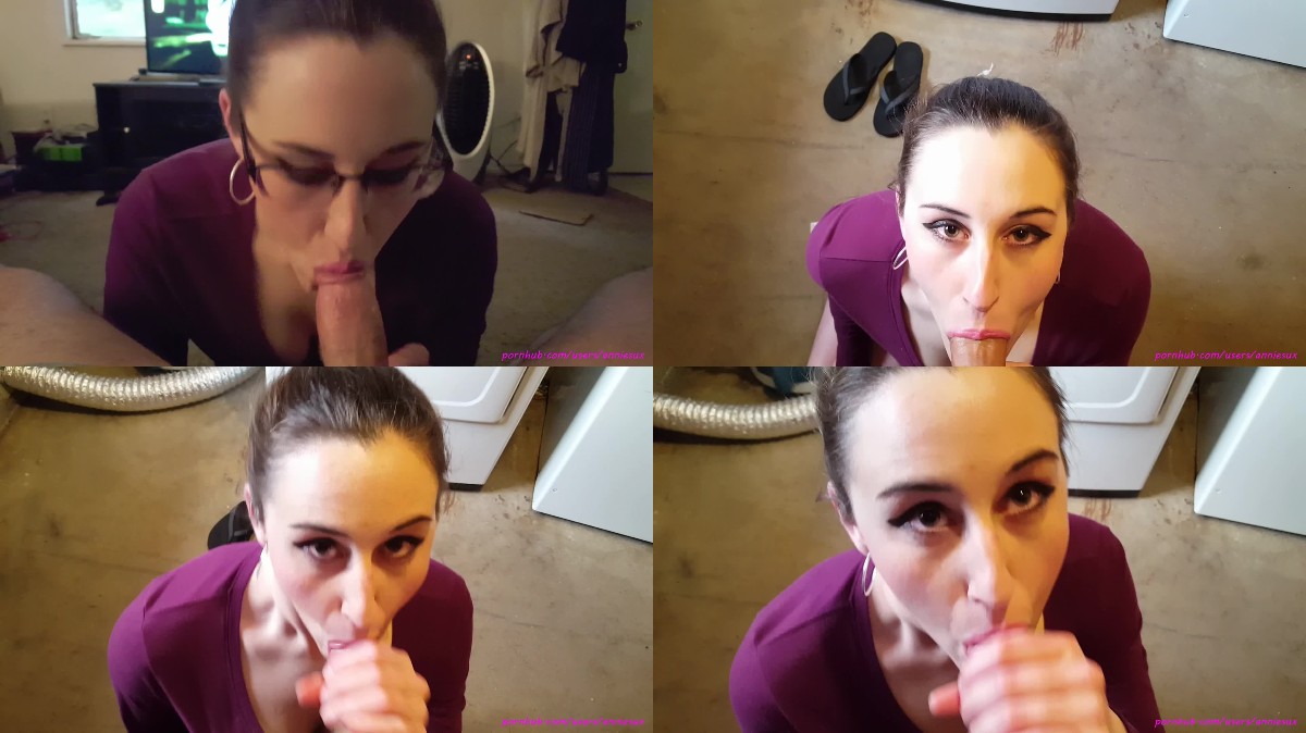 Anniesux – Gagging And Facial Round The House ;)