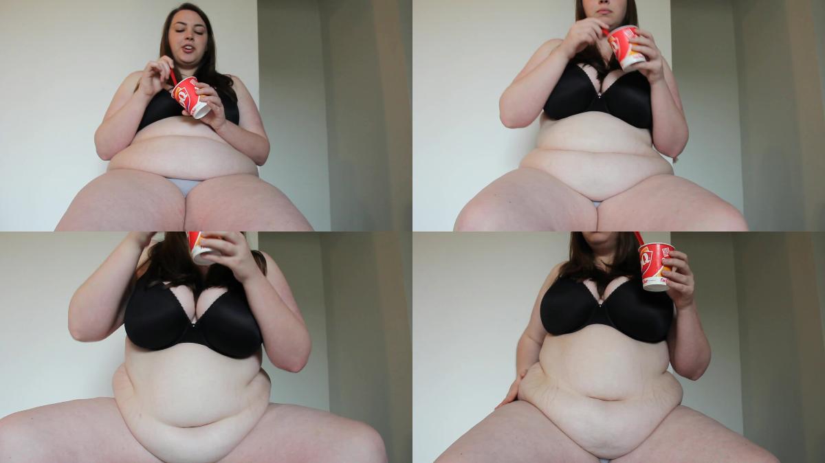 Laura the Foodie – BBW’s Blizzard and Belly POV!