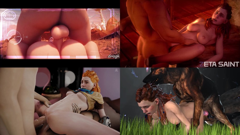 Redhead Aloy from Horizon Zero Dawn : 28minute SMF compilation with audio