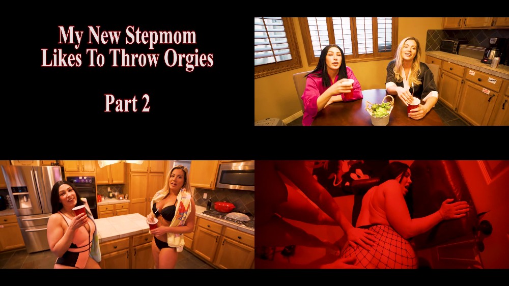 [WCA Productions] Coco Vandi, Willow Grace – Cheating Stepmom Throws Orgy Parties