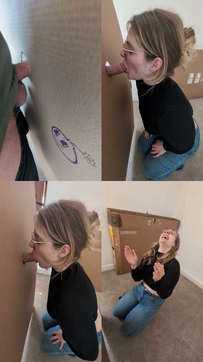 WitchyWifey – The Glory Hole Pressure Test Can His Cock Take It