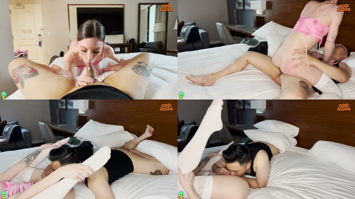 Oddzodds – Airport Creampie With Elle Marz x265