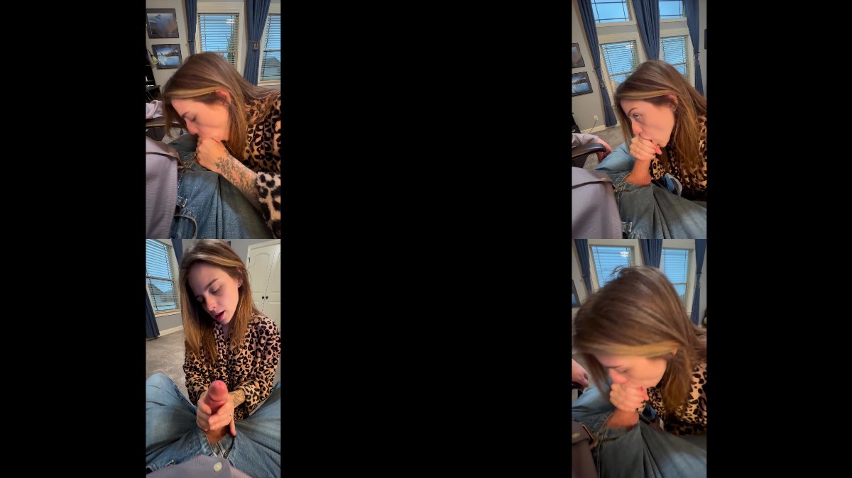 XOXOChristena – Blow and Go before his Meeting