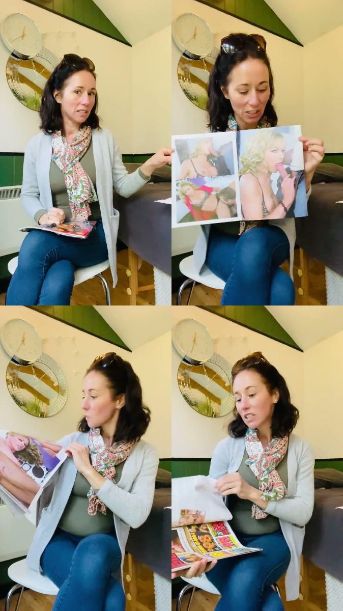 Kelly Hart – Mummy gives you a porn magazine